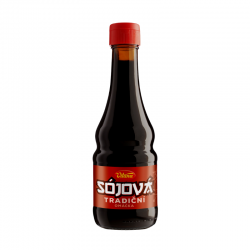 Traditional soy sauce...