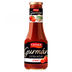 Gurmán Extra jemný kečup 530g