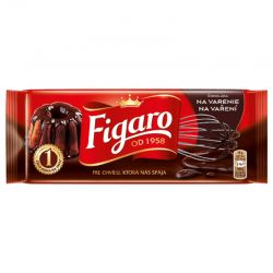 Cooking chocolate 90g, Figaro