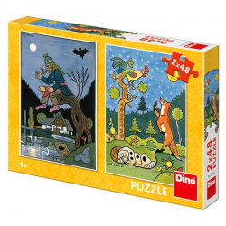 Dino puzzle Josef Lada -...