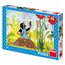 Dino puzzle Blue mole in...
